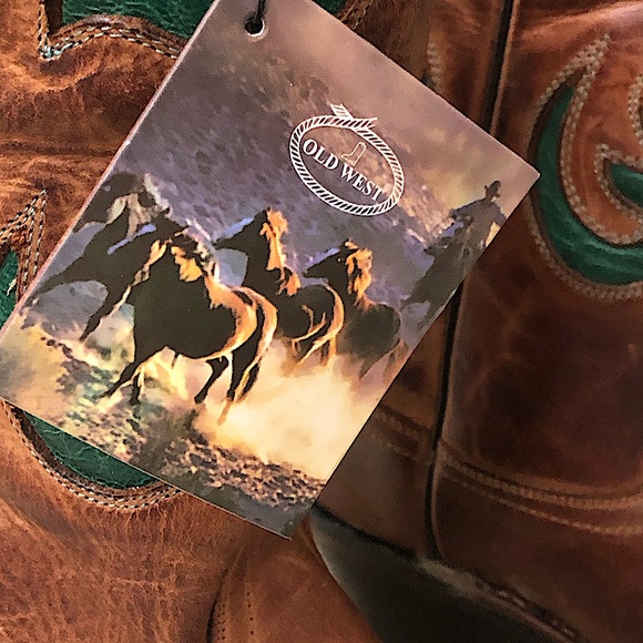 Old West Leather Joseph Boot size Mens 5, Woman’s 6.5 new With Tags - Picture 4 of 13